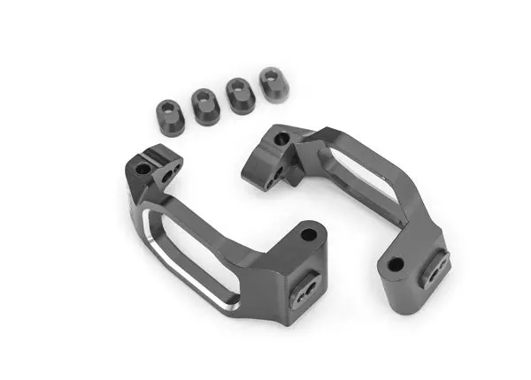 Aluminum Caster Blocks, L&R (2), Gray 1