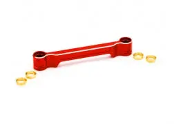 Steering Aluminum Draglink, Red 1