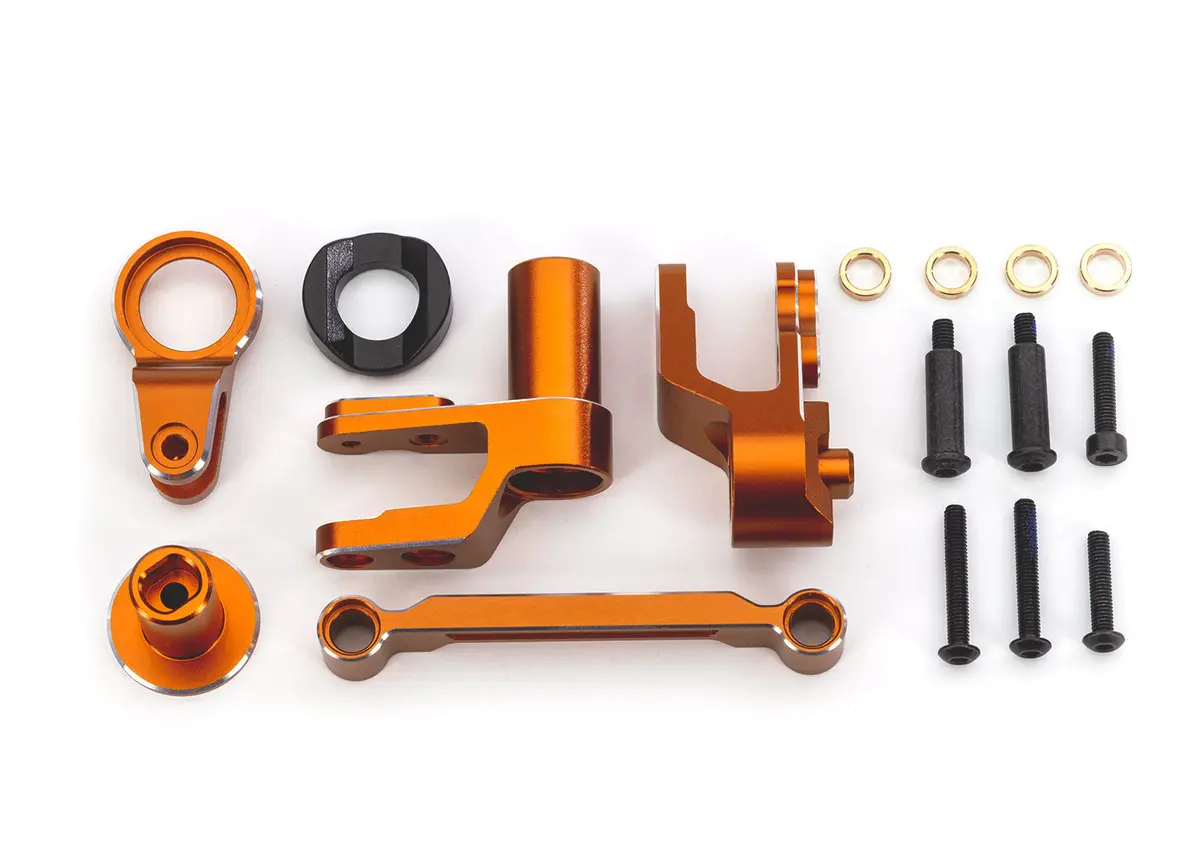 Aluminum Bellcrank Assembly, Orange 1