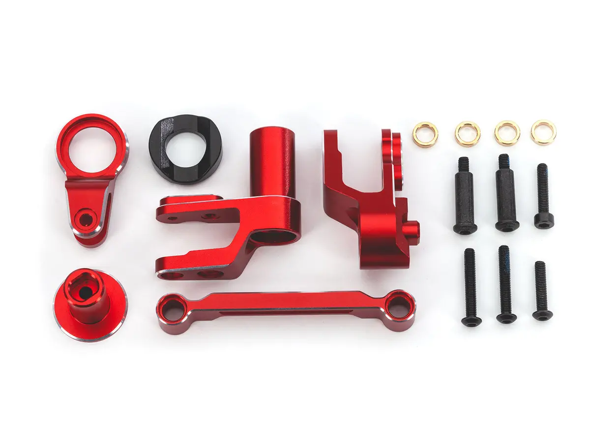 Aluminum Bellcrank Assembly, Red 1