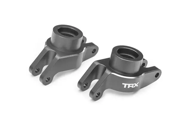 Aluminum Rear Stub Axle Carriers, L&R (2), Gray 1