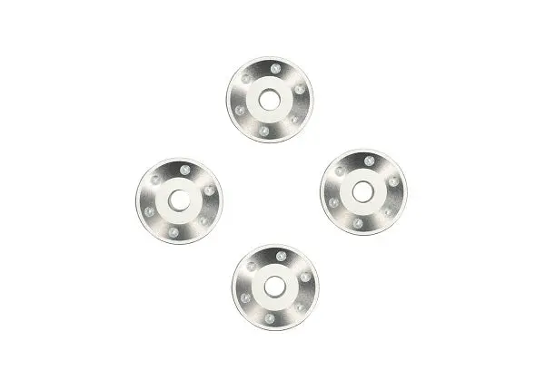 Pro Scale Aluminum Wheel Washers (4), Silver 1