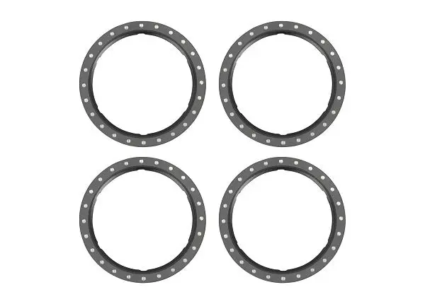 Pro Scale Aluminum Beadlock Rings, Gray 1