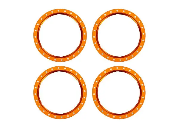 Pro Scale Aluminum Beadlock Rings, Orange 1