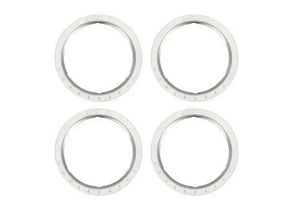 Pro Scale Aluminum Beadlock Rings, Silver 1
