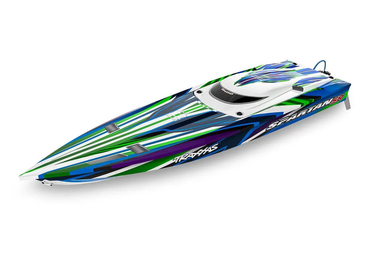 Spartan 36In Self Righting Brushless  Boat Rtr, Green 1