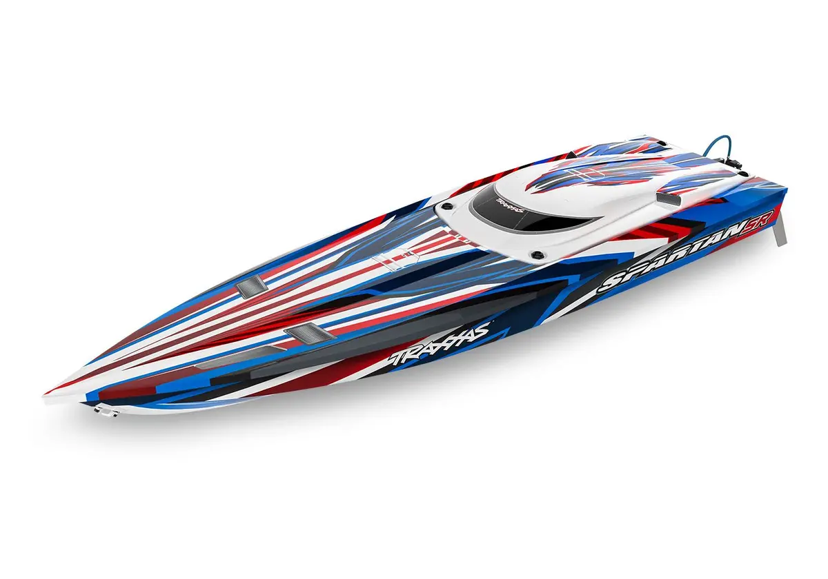 Spartan 36In Self Righting Brushless  Boat Rtr, Red 1