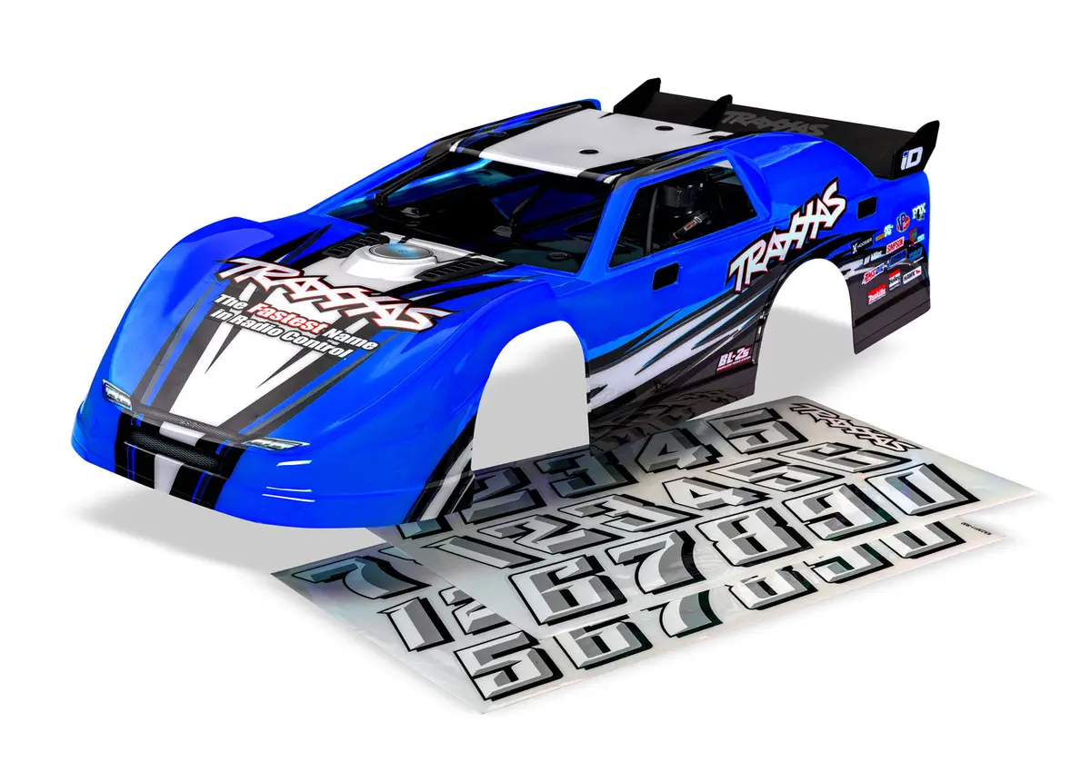 Slash Late Model Body, Blue 1