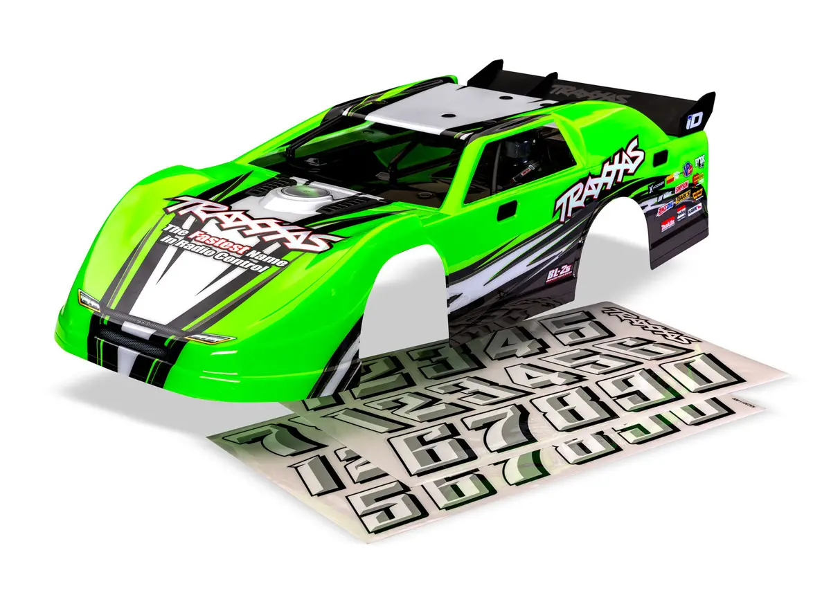 Slash Late Model Body, Green 1