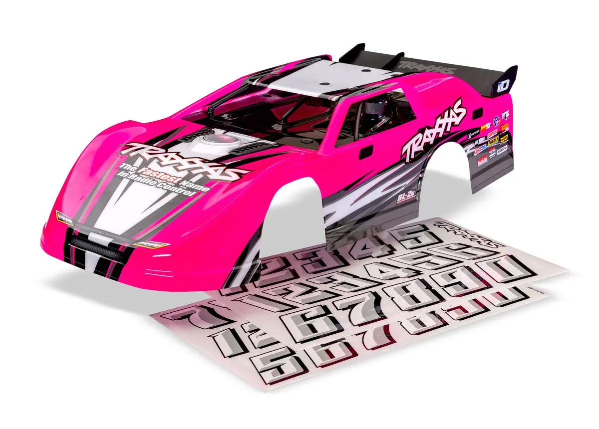 Slash Late Model Body, Pink 1