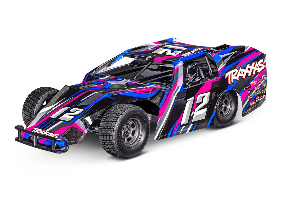 Slash Modified Bl-2S 1/10 Dirt Modified Rtr, Pink 1