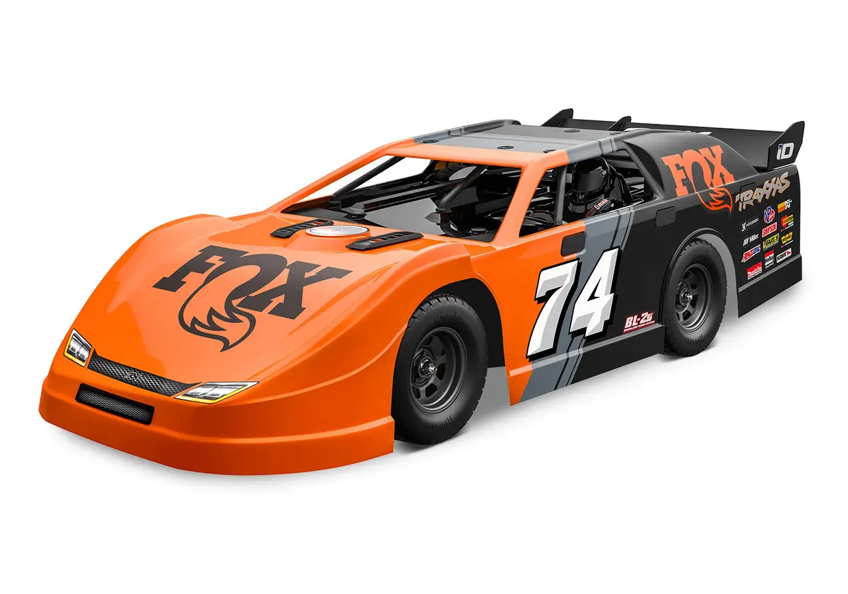 Slash Late Model Bl-2S 1/10 Dirt Late Model Rtr, Fox 1