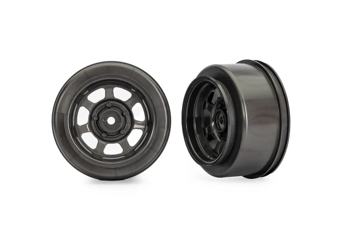 Dirt Oval Front Wheels, Gray (2) 1
