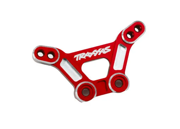 4-Tec Drift Aluminum Front Shock Tower, Red 1