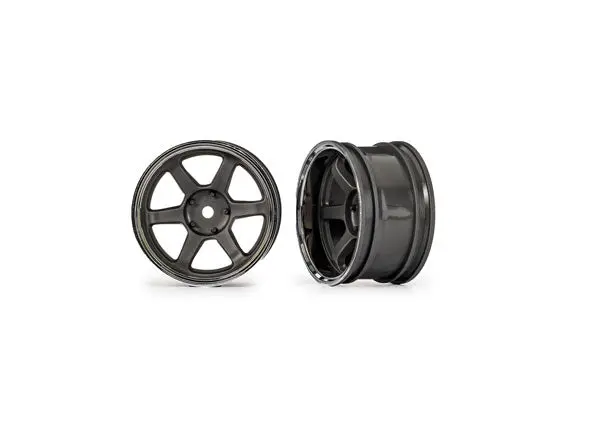 Rear Wide 1.9" Wheels W/ Chrome Rim (2) 1
