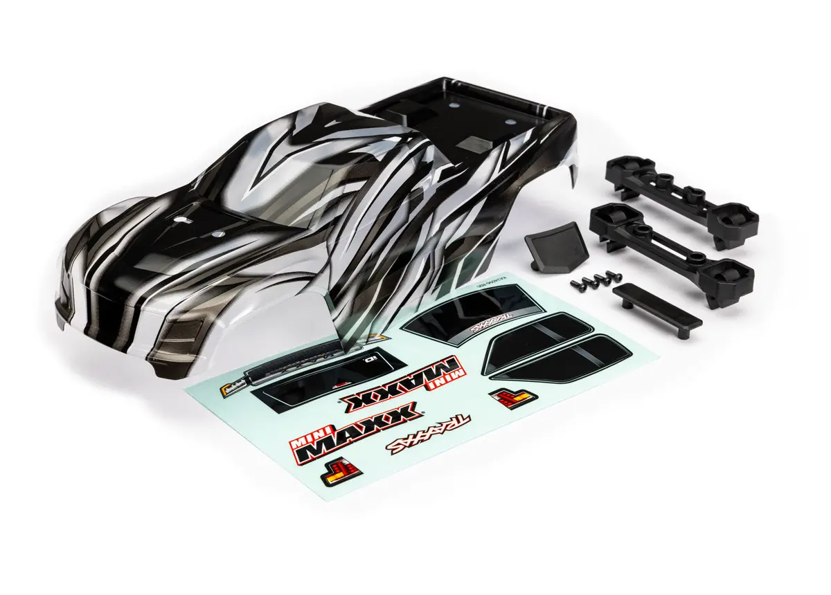 Mini Maxx Prographix Body, Unpainted 1