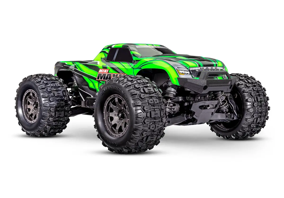 Mini Maxx Bl-2S 4X4 Monster Truck, Green 1