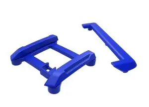 Mini Maxx Roof Skidplate & Tailgate Protector, Blue 1