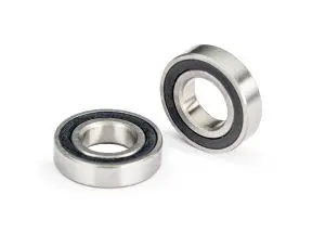7X14x3.5 Ball Bearings, Black Seal (2) 1