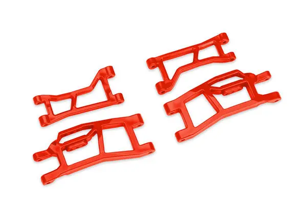 Mini Maxx Wide Maxx Front Suspension Arms, Red 1