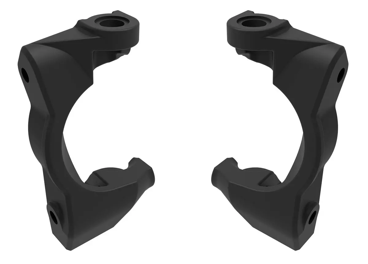 L&R Caster Blocks, Black 1