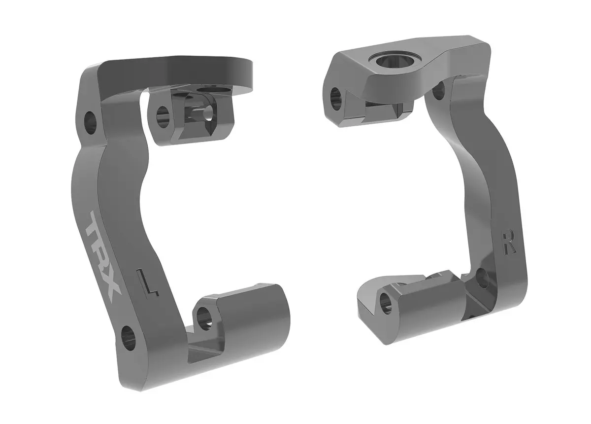 Mini Maxx Aluminum Caster Blocks, L&R, Gray 1