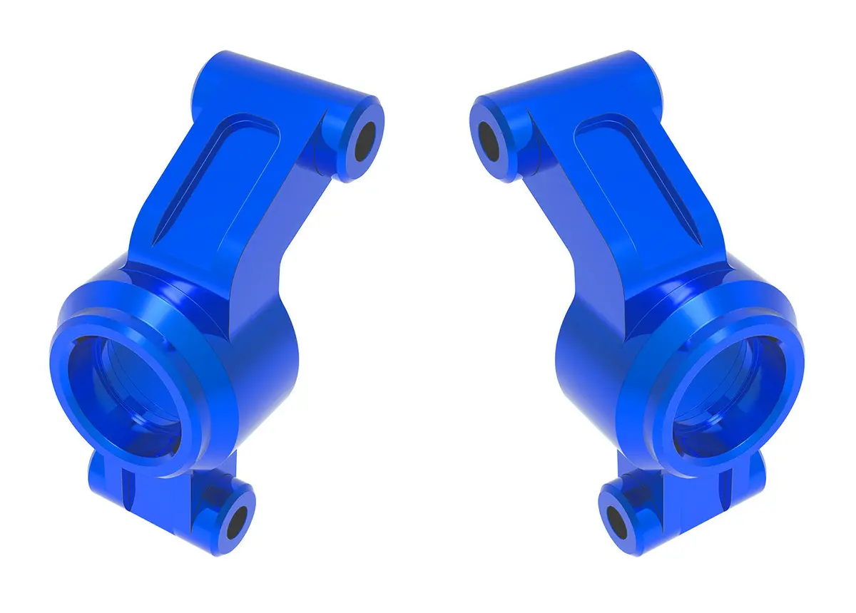 Mini Maxx Stub Axle Carriers, L&R, Blue 1