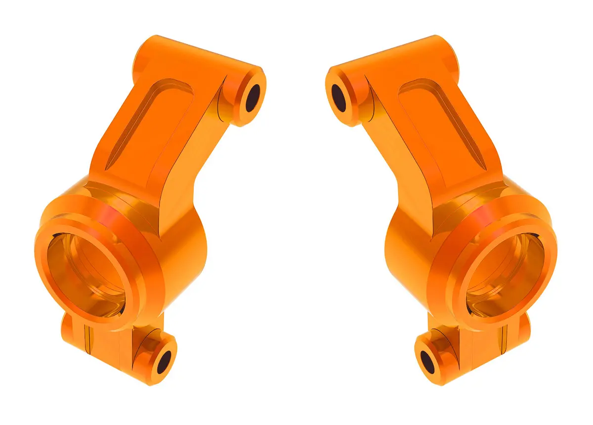 Mini Maxx Stub Axle Carriers, L&R, Orange 1