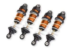 Mini Maxx Aluminum Gtr Long Shocks, Orange (4) 1