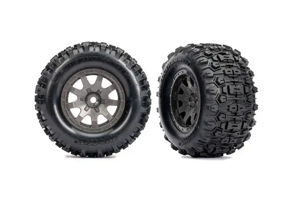 Sledgehammer Tires & Wheels, Charcoal Gray 1