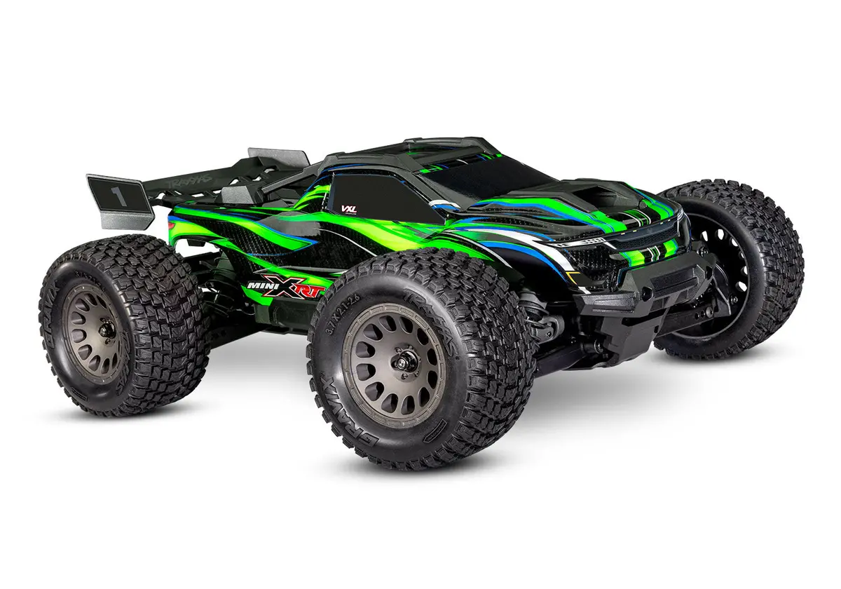 Mini Xrt 4X4 Vxl-3S Monster Truck Rtr Combo, Green 1