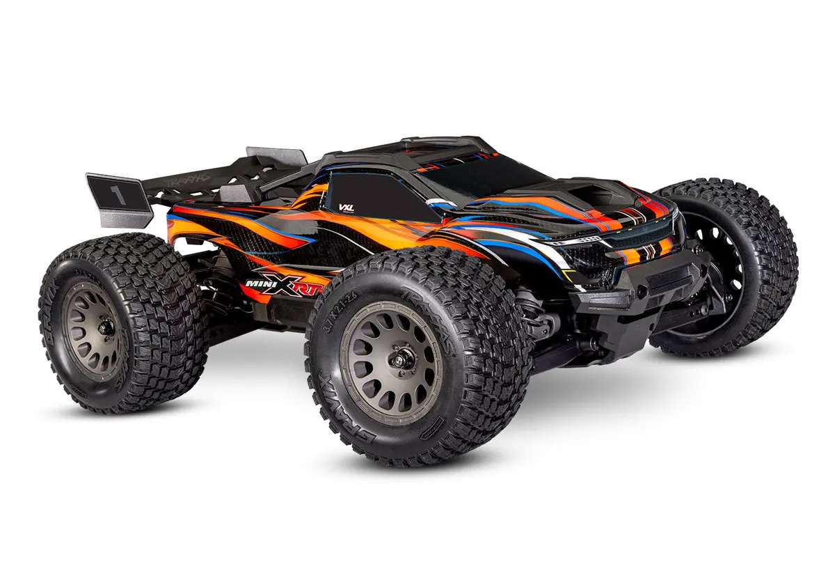 Mini Xrt 4X4 Vxl-3S Monster Truck Rtr Combo, Orange 1