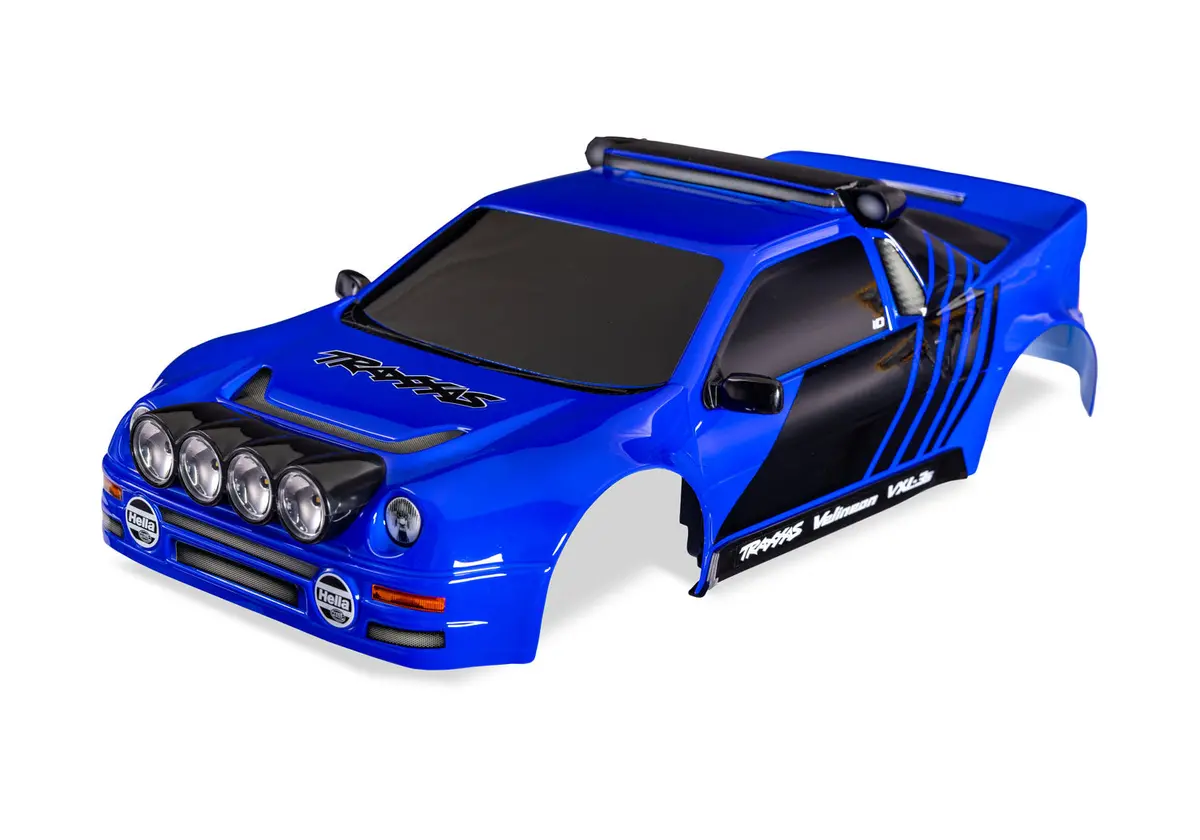 Mini Rally Vxl Ford Rs200 Body, Blue 1