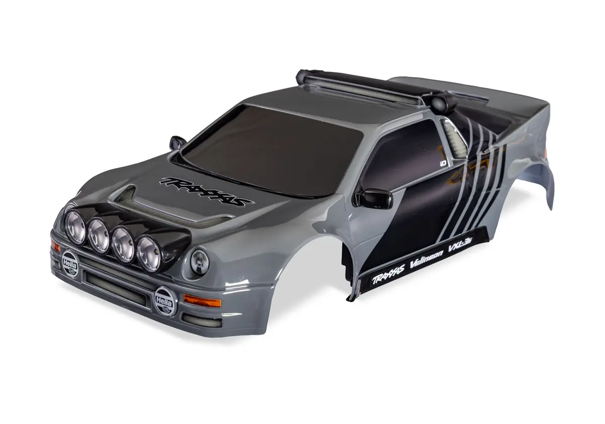 Mini Rally Vxl Ford Rs200 Body, Gray 1
