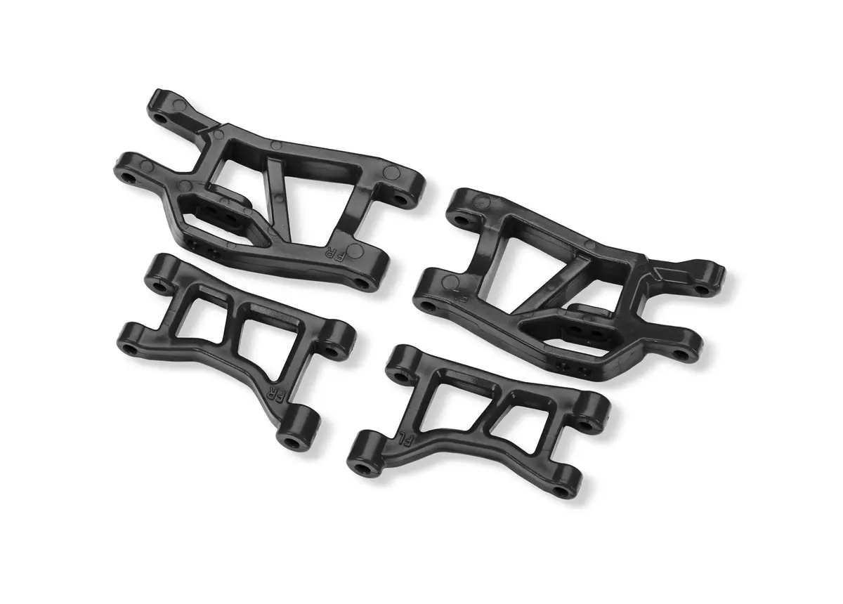 Front Upper & Lower Suspension Rms, L&R, Black 1