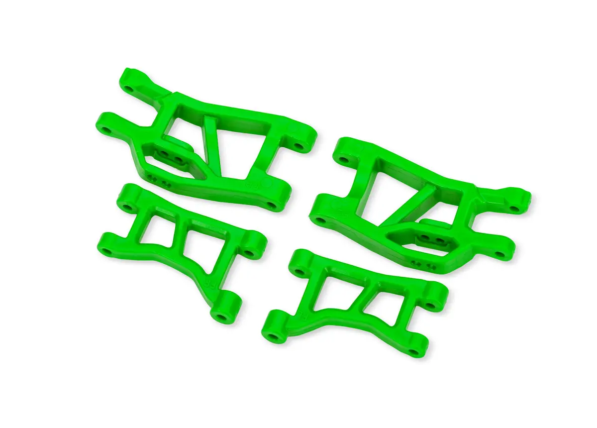 Front Upper & Lower Suspension Rms, L&R, Green 1