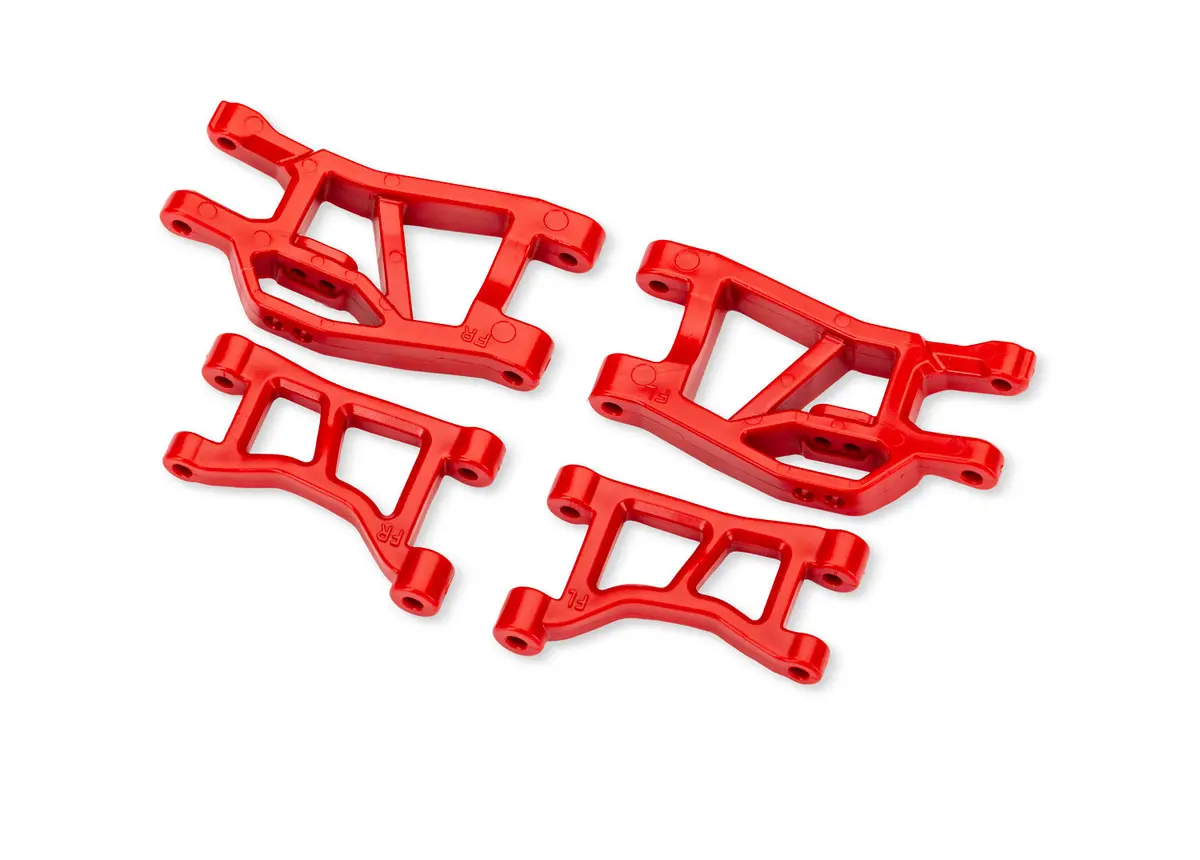 Front Upper & Lower Suspension Rms, L&R, Red 1