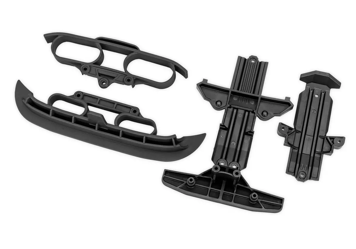 Mini Rally Bumpers & Skid Plates, Black 1
