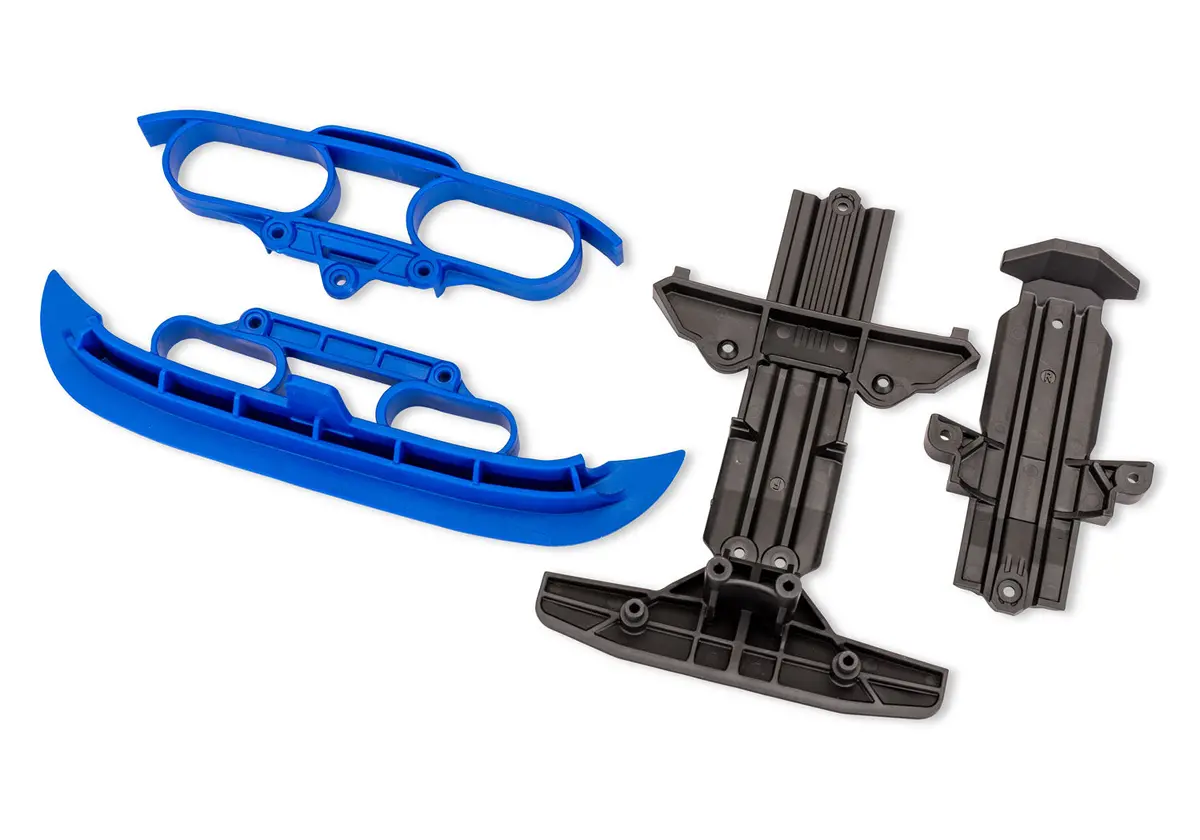 Mini Rally Bumpers & Skid Plates, Blue 1