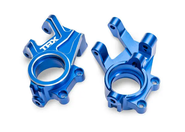 Aluminum Steering Blocks, L&R (2), Blue 1