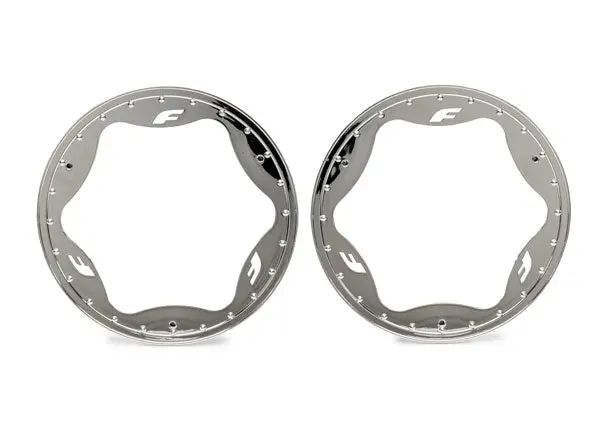 Rear Beadlock Rings, Chrome 1