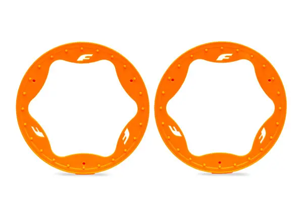 Rear Beadlock Rings, Orange 1