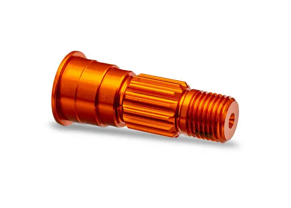 Aluminum Front Stub Axle, Orange 1