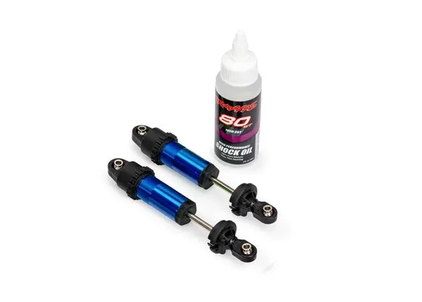 Gt-Maxx Aluminum Front Shocks (2), Blue 1
