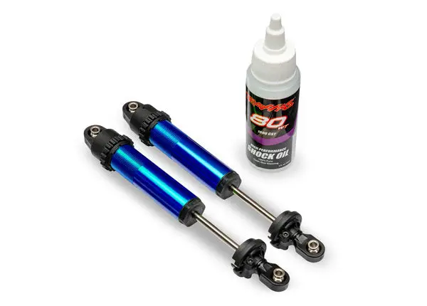 Gt-Maxx Aluminum Rear Shocks (2), Blue 1