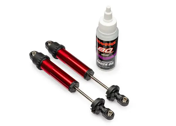 Gt-Maxx Aluminum Rear Shocks (2), Red 1