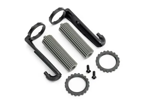 Aluminum Shock Reservoirs, (2) Front & (2) Rear, Gray 1