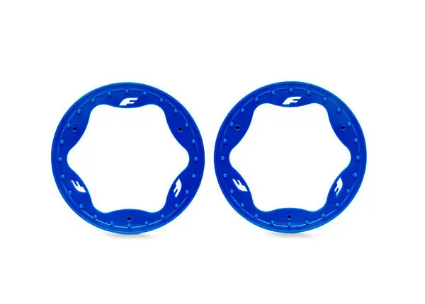 Front Beadlock Rings, Blue 1