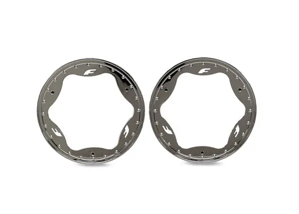 Front Beadlock Rings, Chrome 1