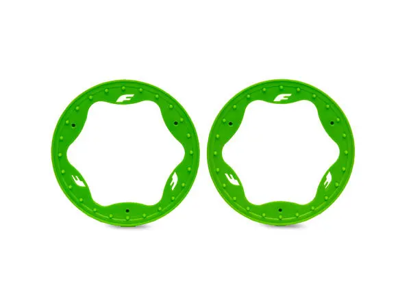 Front Beadlock Rings, Green 1